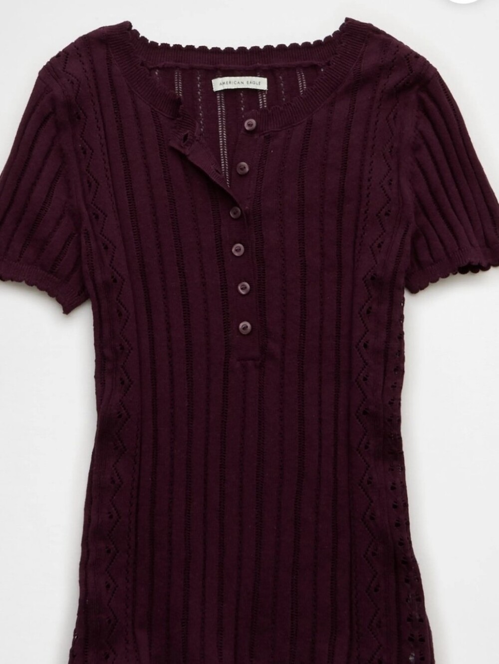 American Eagle knit top shirt Size Small